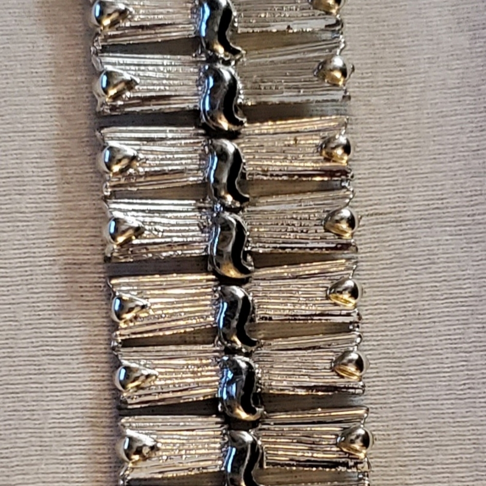 BSK silver tone bracelet